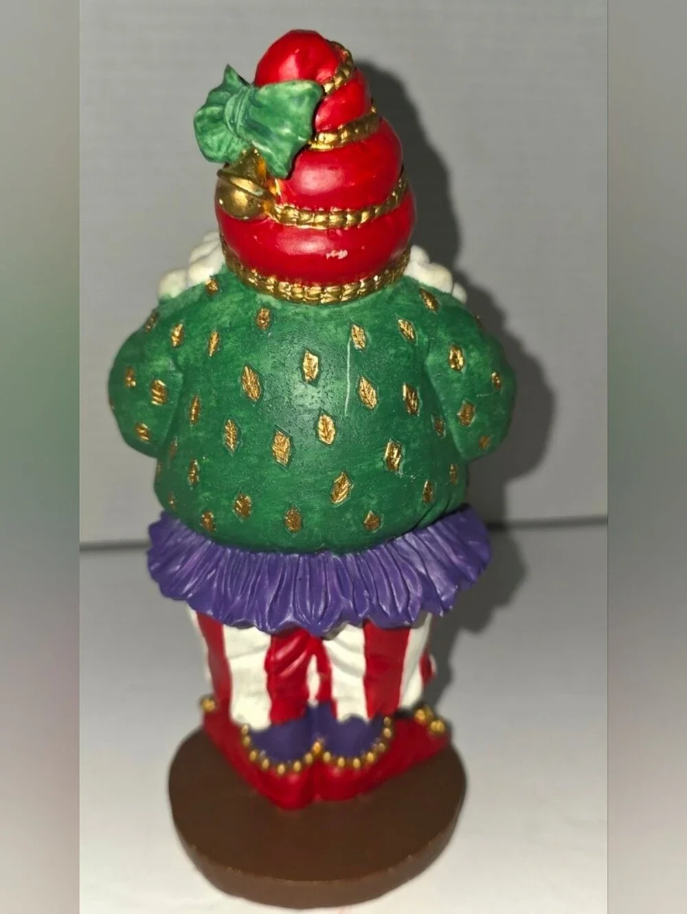 Vintage Jaimy Santa Figurine Jolly Father Christmas Smoking a Pipe Collectable